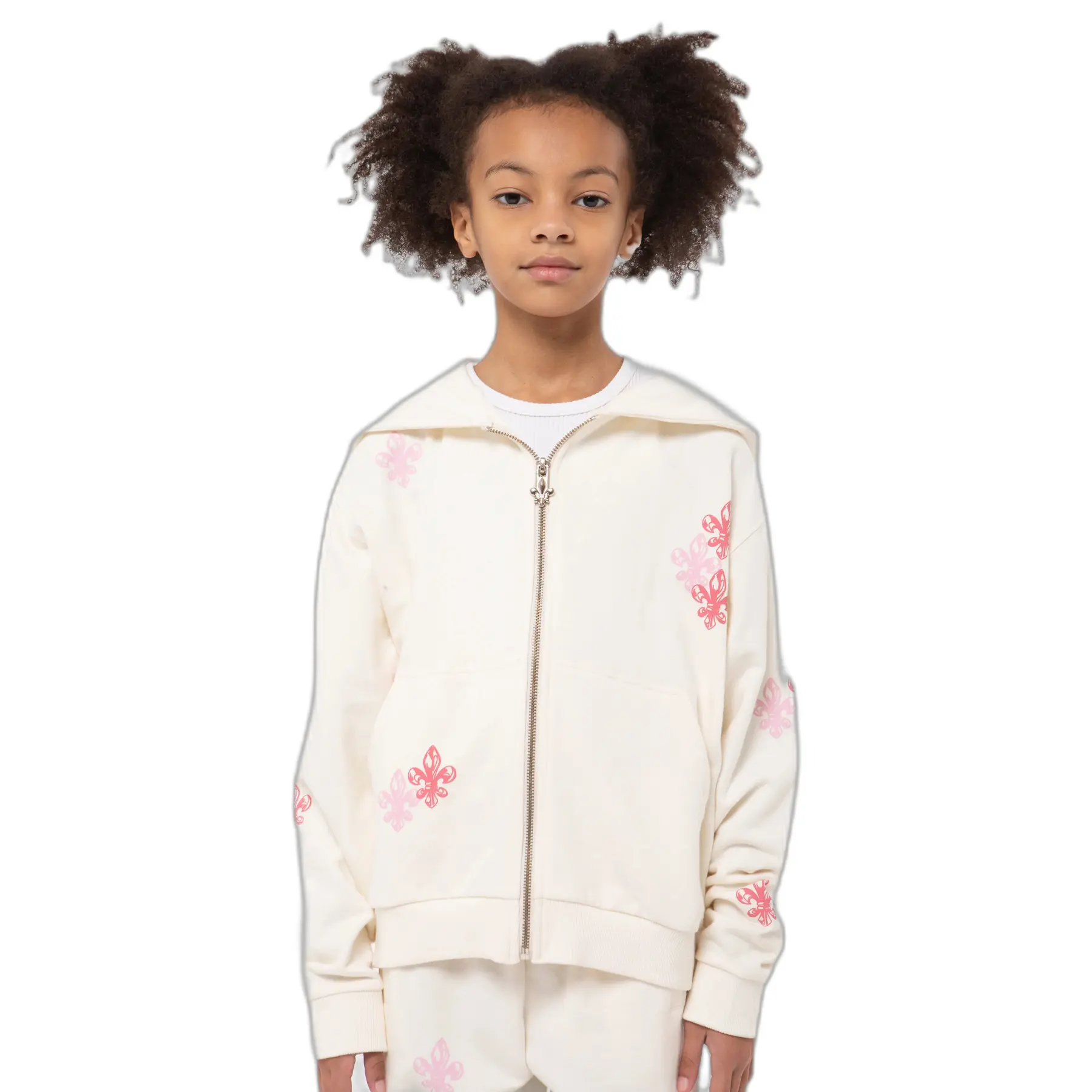 Image of Kapuzensweatshirt mit Reißverschluss Kind ElevenParis Jamelia
