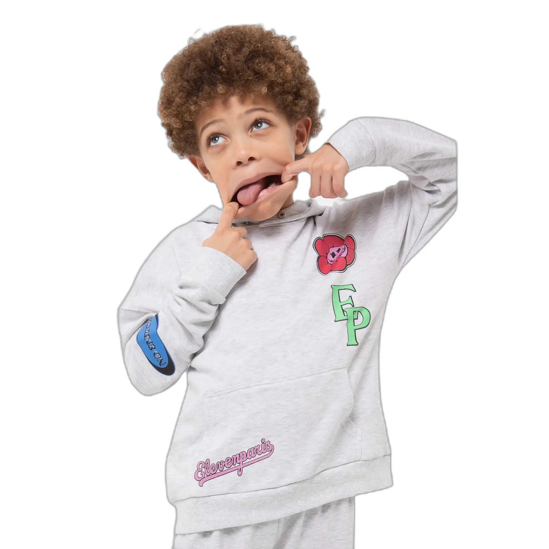 Sweatshirt à capuche enfant ElevenParis Jorane