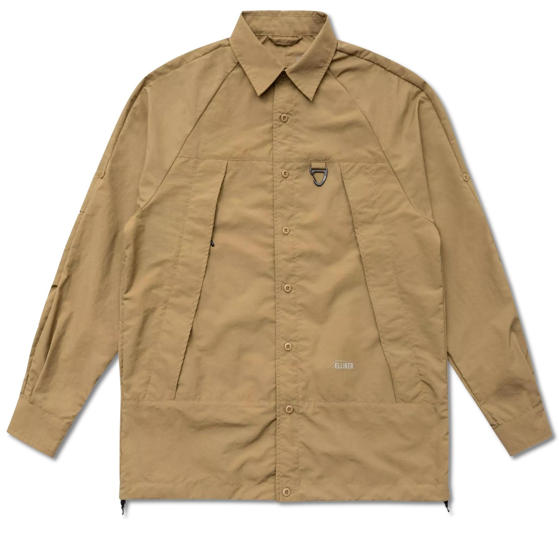 5055545861505 - Technischer Longsleeve mit Reißverschluss Craw