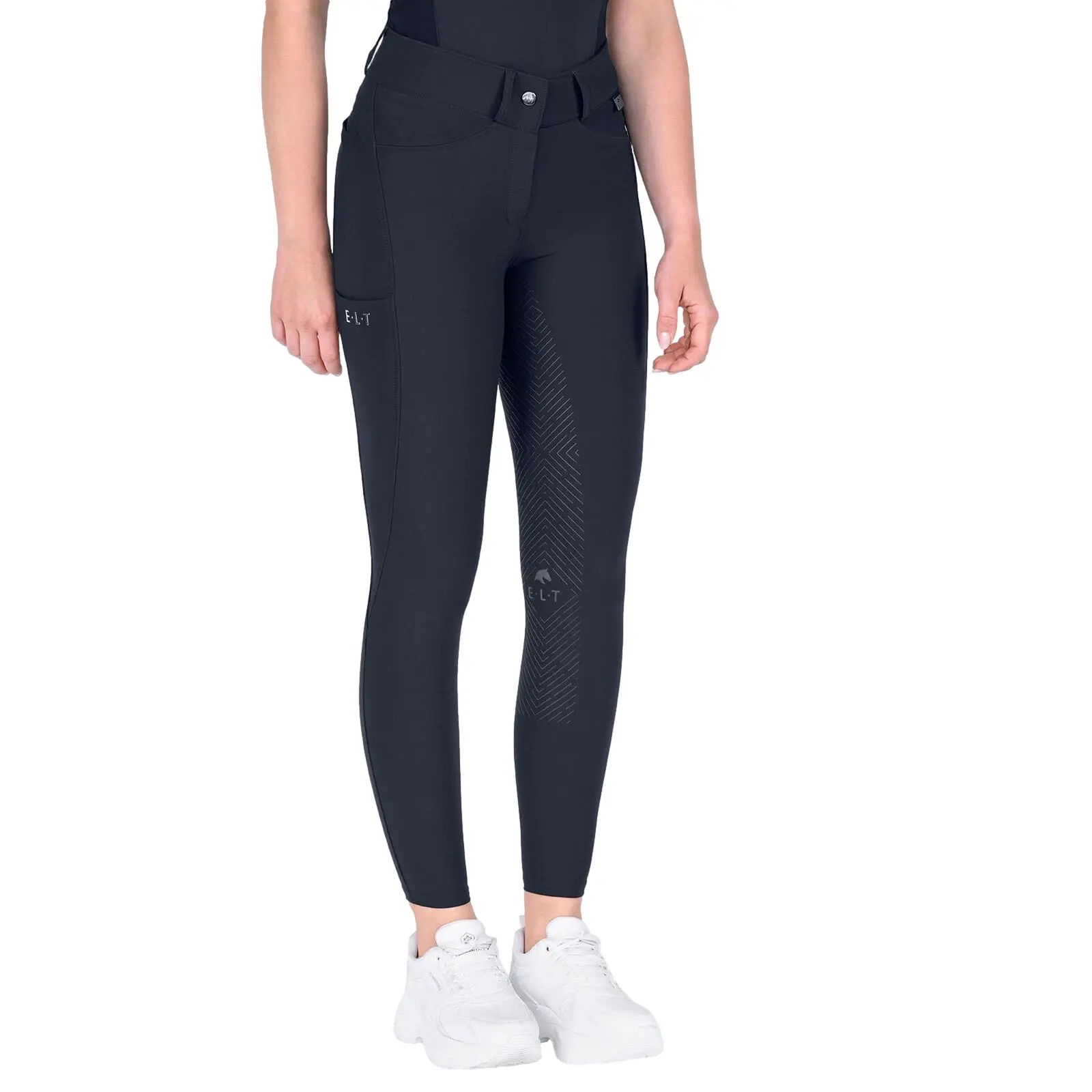 Comparer les prix de Pantalon équitation full grip femme ELT Comfort Ride