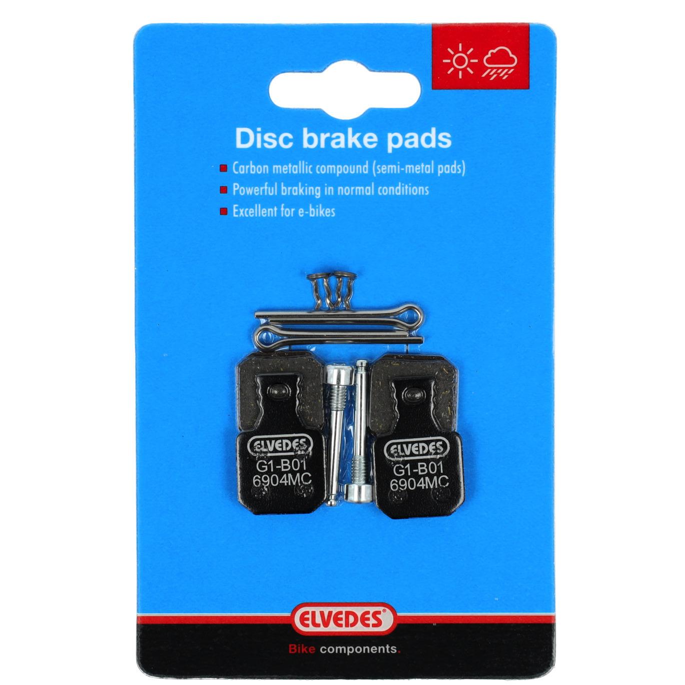Velo Store - UK Metal/carbon bike brake pads Elvedes Magura MT 5/7 (x2) | Extra 10% off with Subscription, Postage £16.79 to UK Fedex.
