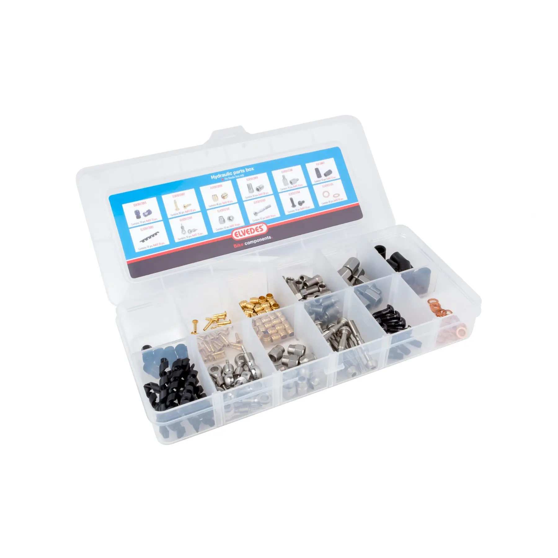 Sortimentskasten für Schlauch Elvedes Hydro Parts