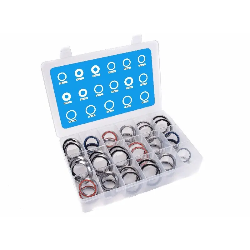 ELVEDES Steuersatzlager Sortimentskasten 17 Paare + 10 Spacer Unisex