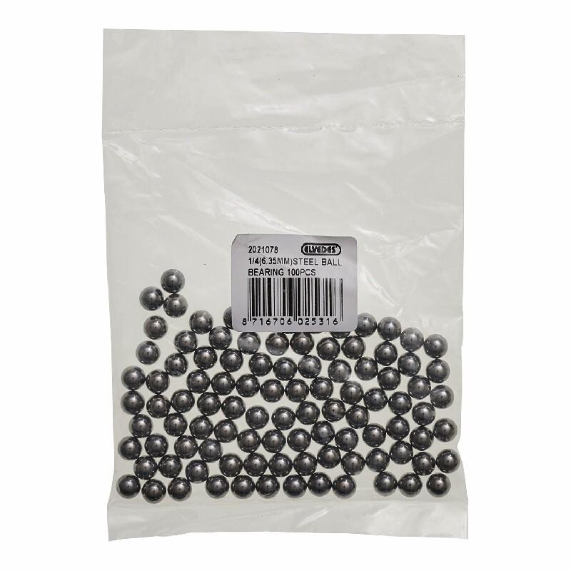 Velo Store - UK Bearing balls Elvedes 1/4" (x100) | Extra 10% off with Subscription, Postage £16.79 to UK Fedex.