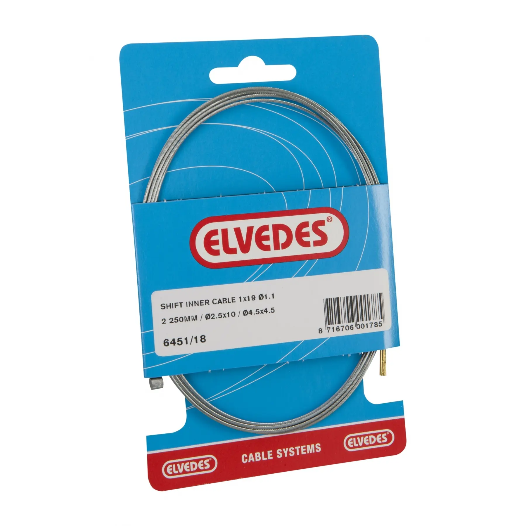 Velo Store - UK 1.1 mm galvanized wire transmission cable with n-head Elvedes | Extra 10% off with Subscription, Postage £16.79 to UK Fedex.