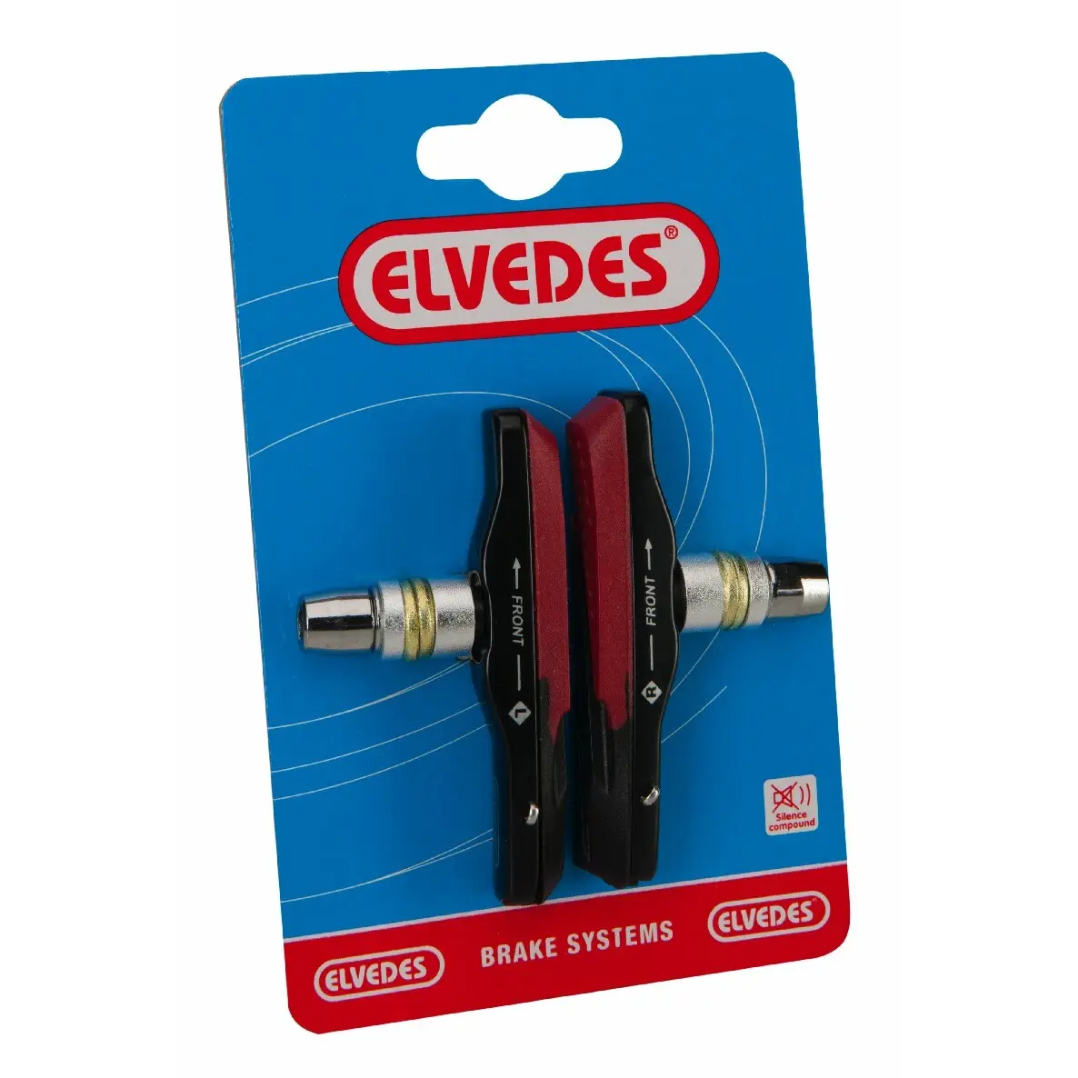Image of Ein Paar Bremsbeläge plus Türen Alu-Ein Paar Bremsbeläge für nasse Bedingungen Elvedes V-type