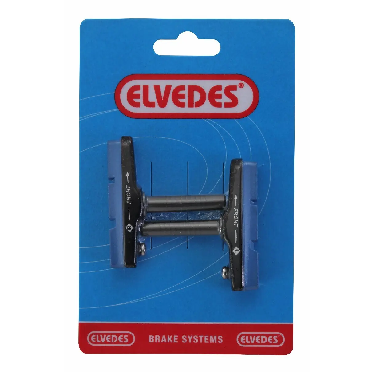 ELVEDES Ein Paar Bremsbeläge Aluminium Cantilever Unisex