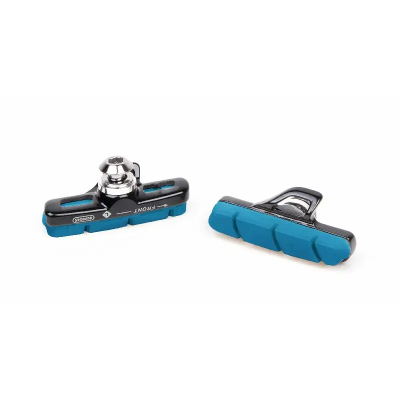 Velo Store - UK Pair of brake pads plus aluminium brake pad holder for rim Elvedes Carbon Campagnolo | Extra 10% off with Subscription, Postage £16.79 to UK Fedex.