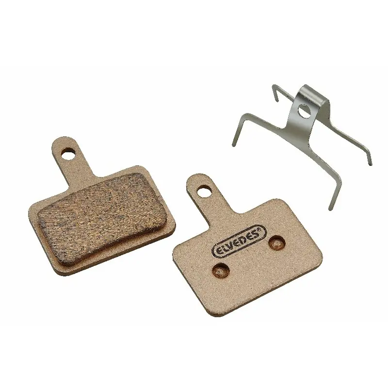 Velo Store - UK Pair of metal bicycle brake pads Elvedes Shimano BR-M375, M415-M495, M515, M525 | Extra 10% off with Subscription, Postage £16.79 to UK Fedex.