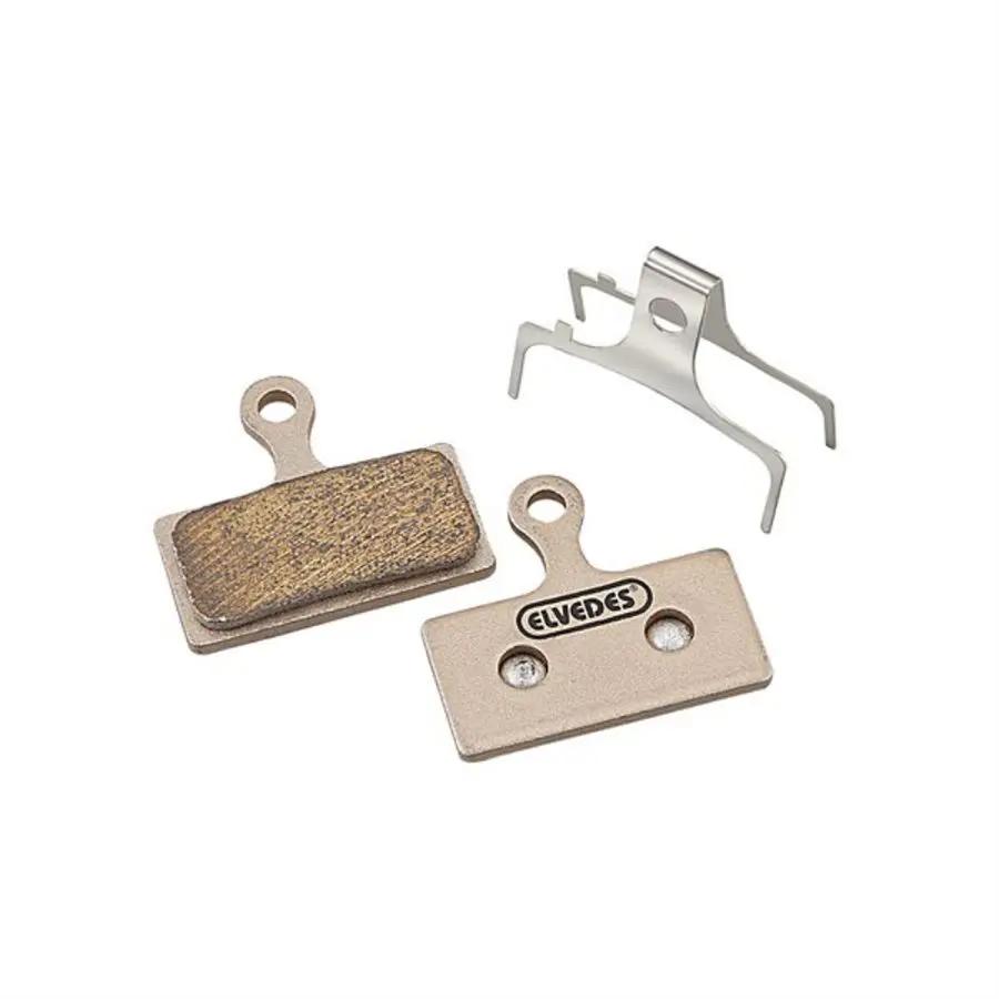 Velo Store - UK Pair of metal bicycle brake pads Elvedes Shimano BRM666, BRM785, BRM985 | Extra 10% off with Subscription, Postage £16.79 to UK Fedex.