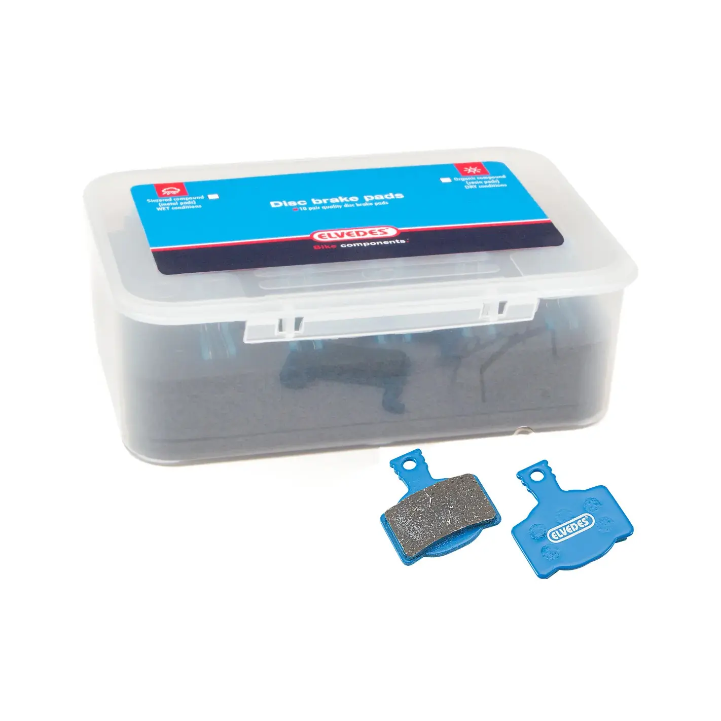 Velo Store - UK Pair of 10 organic bicycle brake pads Elvedes Magura MT2, MT4, MT6, MT8, MTSport | Extra 10% off with Subscription, Postage £16.79 to UK Fedex.