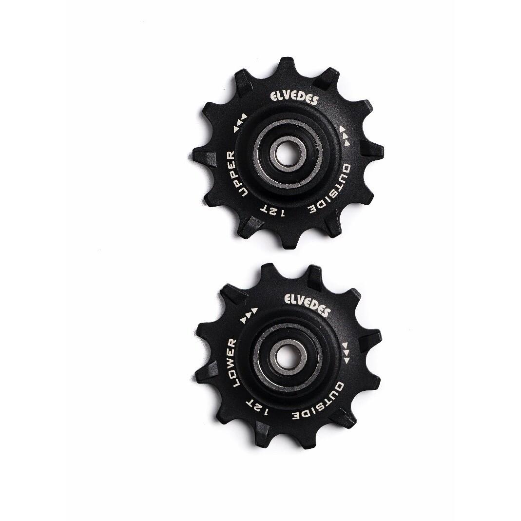 Velo Store - UK Derailleur pulleys with ring bearings Elvedes | Extra 10% off with Subscription, Postage £16.79 to UK Fedex.