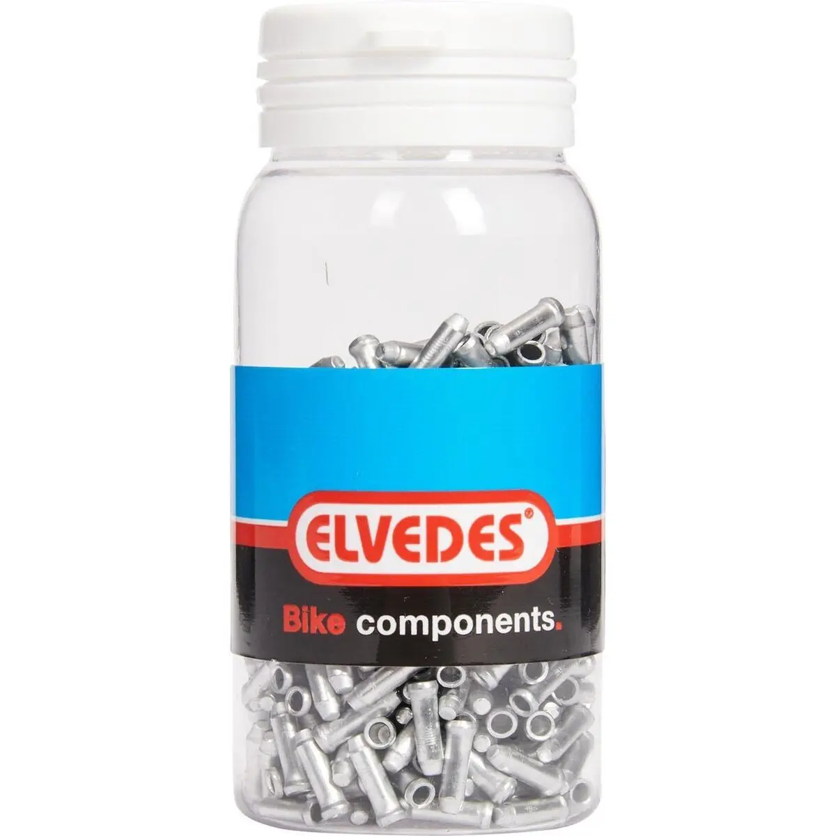 Velo Store - UK Aluminium bike cable end caps Elvedes (x500) | Extra 10% off with Subscription, Postage £16.79 to UK Fedex.