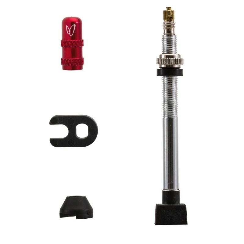 Velo Store - UK Tubeless valve Effetto Mariposa Caffélatex 70mm (x2) | Extra 10% off with Subscription, Postage £16.79 to UK Fedex.