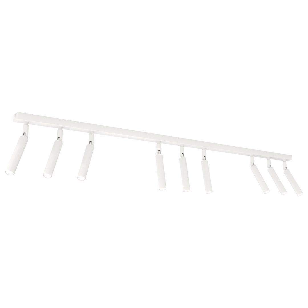 5901738929647 - Deckenlampe Ivi 9-flammig 116 cm lang weiß Metall G9