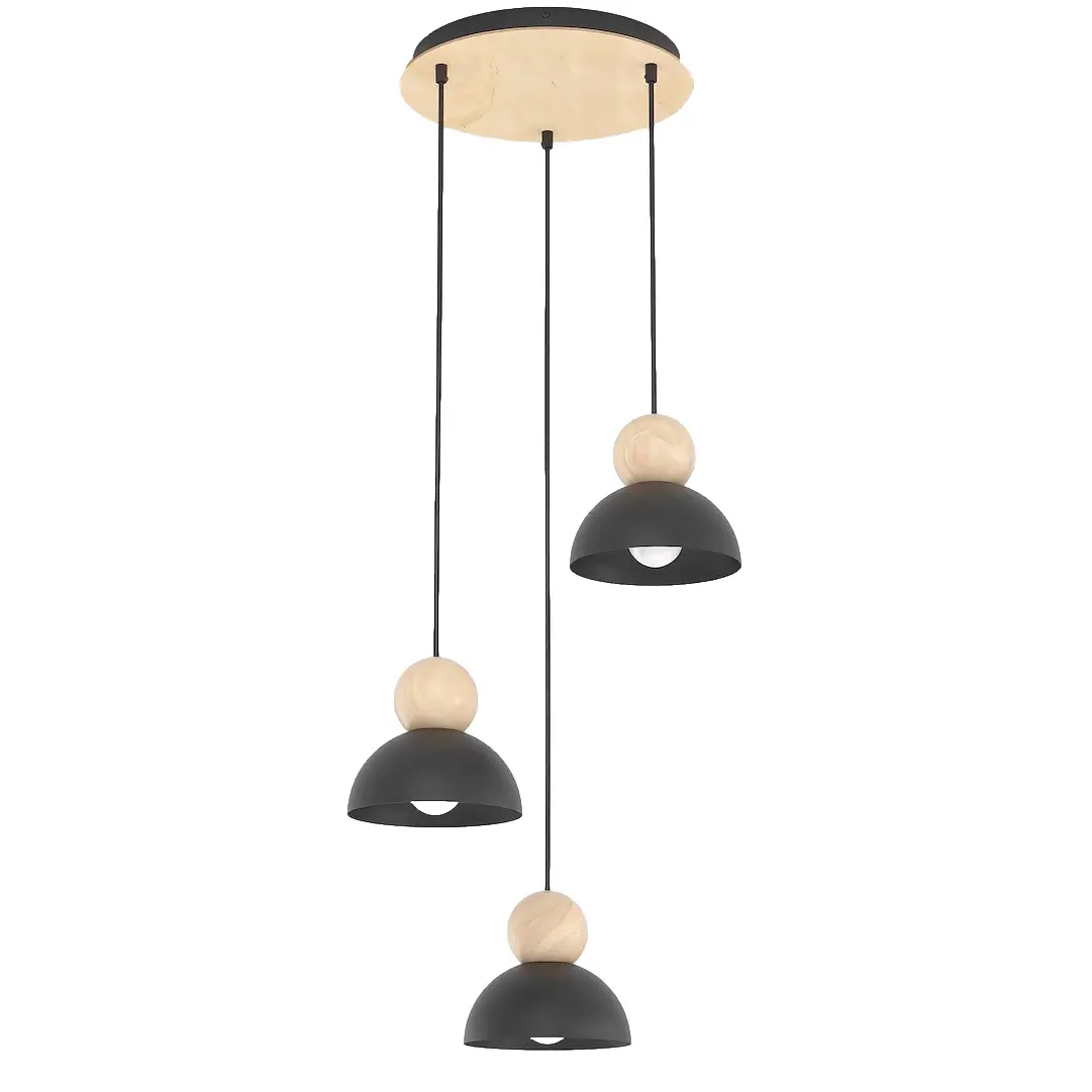 Hängelampe Emibig Lighting Kaki 3 Prem