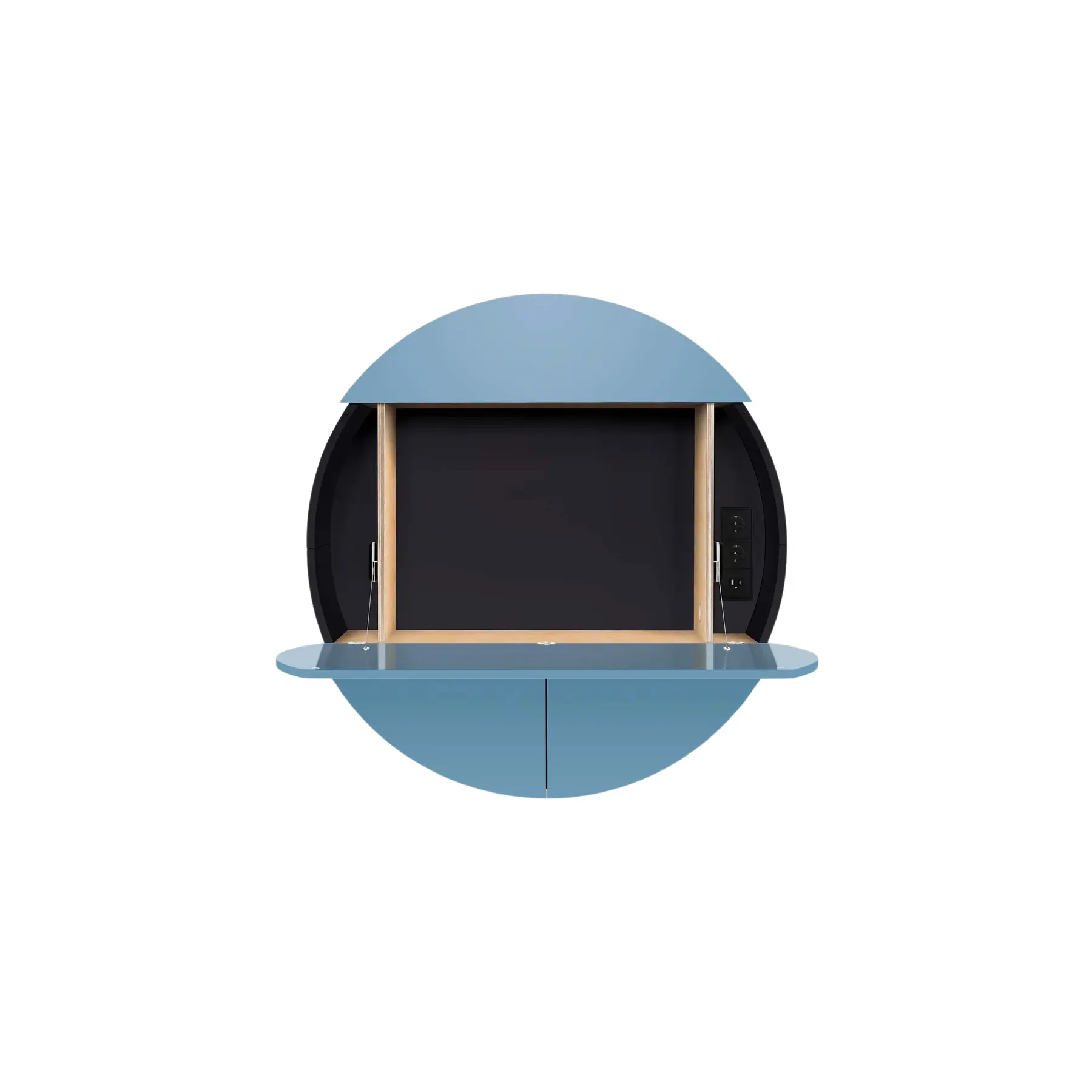 4772045004799 - Multifunktioneller Wandbüro mit Fächern Extra