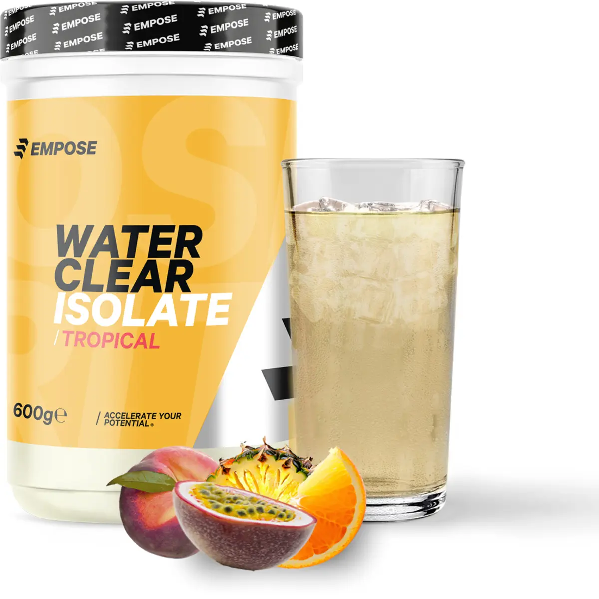 Tropische Zitronenlimonade Protein Empose Water Clear Isolate