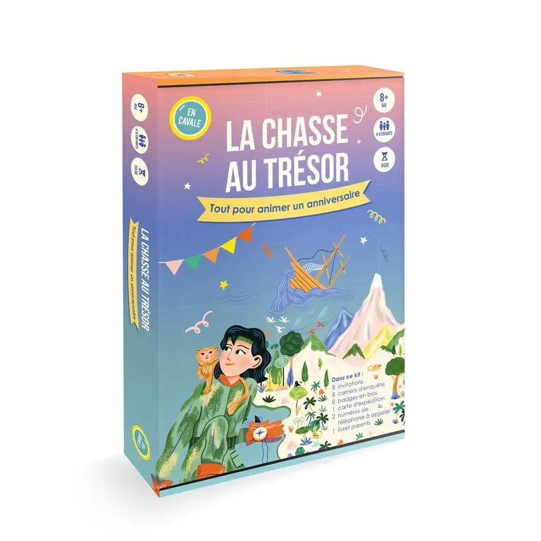 3770024353044 - Brettspiel - La chasse au tresor - Lile tropicale