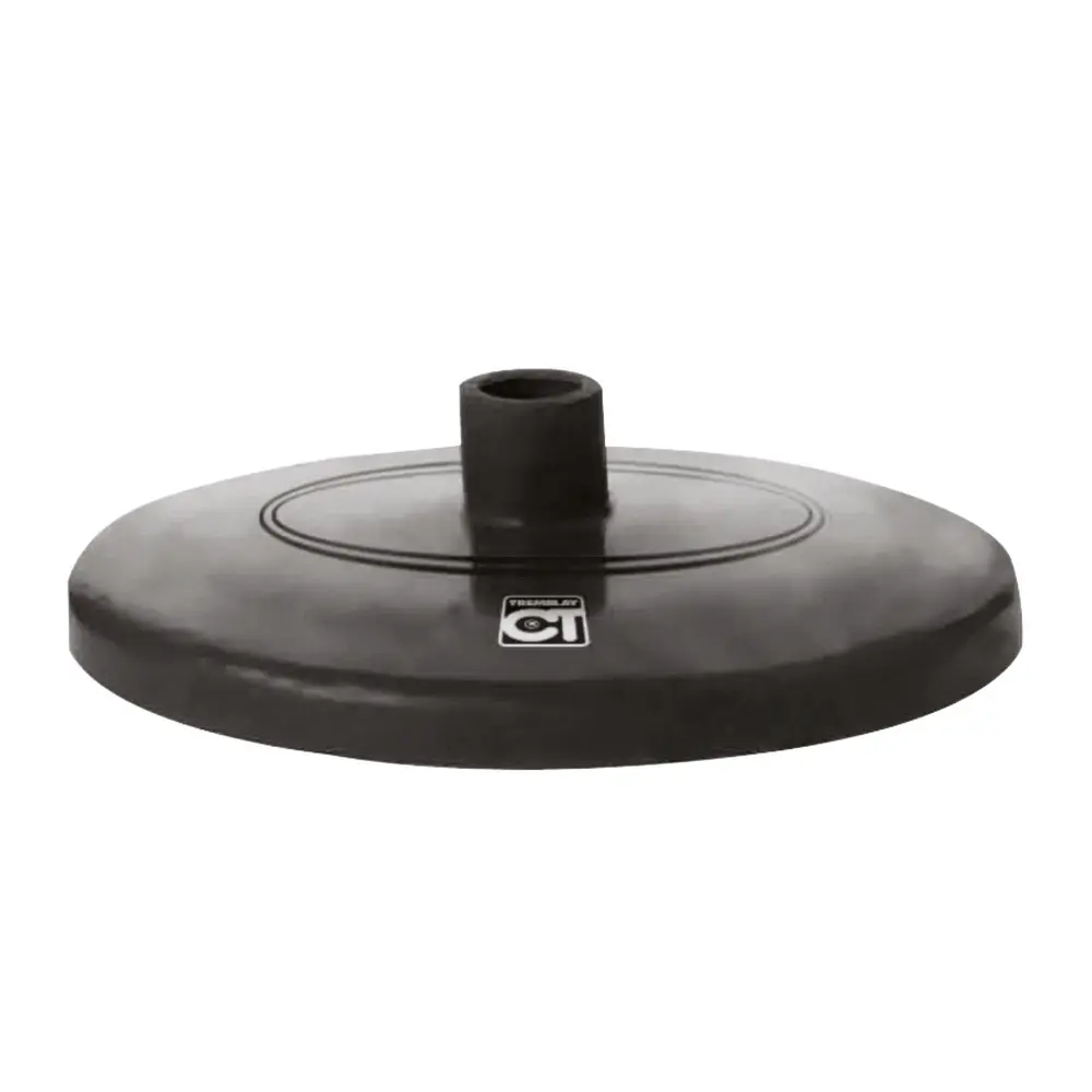 Tremblay CT Socle caoutchouc Tremblay, Noir, Taille TU