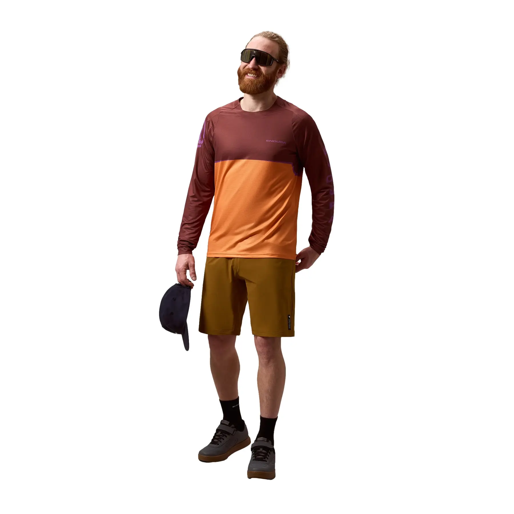 Image of Langarmshirt Endura SingleTrack Core Printed