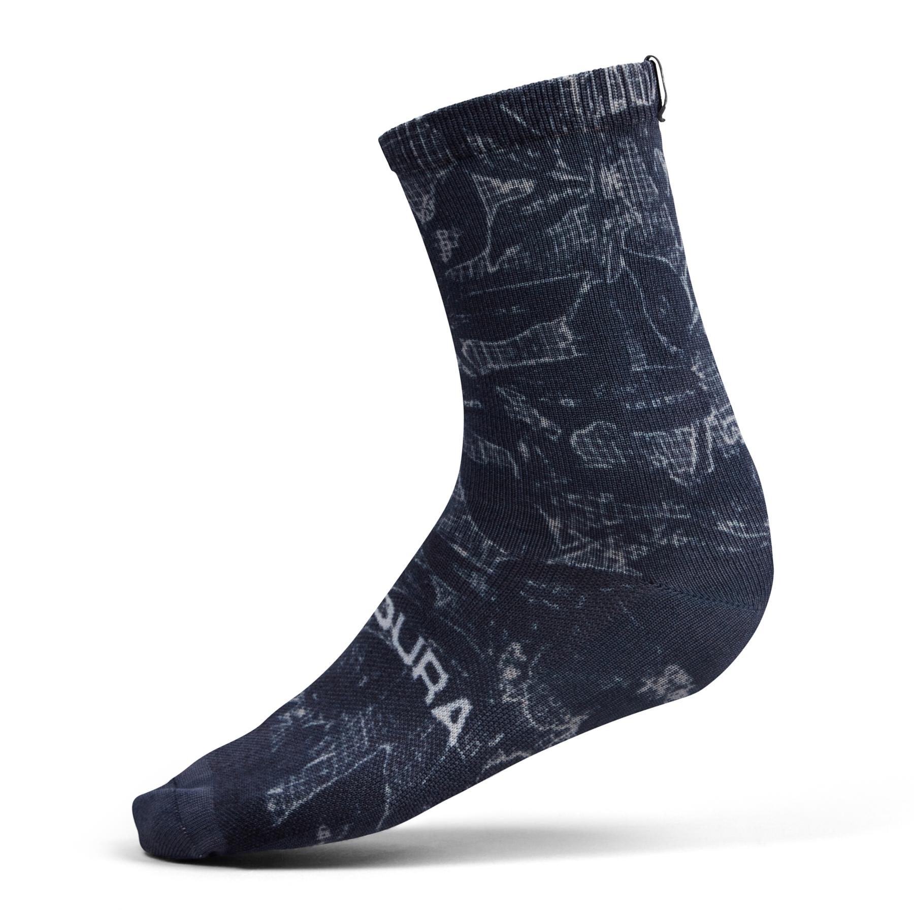 Velo Store - UK Printed socks Endura Grid Floral LTD Print | Extra 10% off with Subscription, Postage £16.79 to UK Fedex.