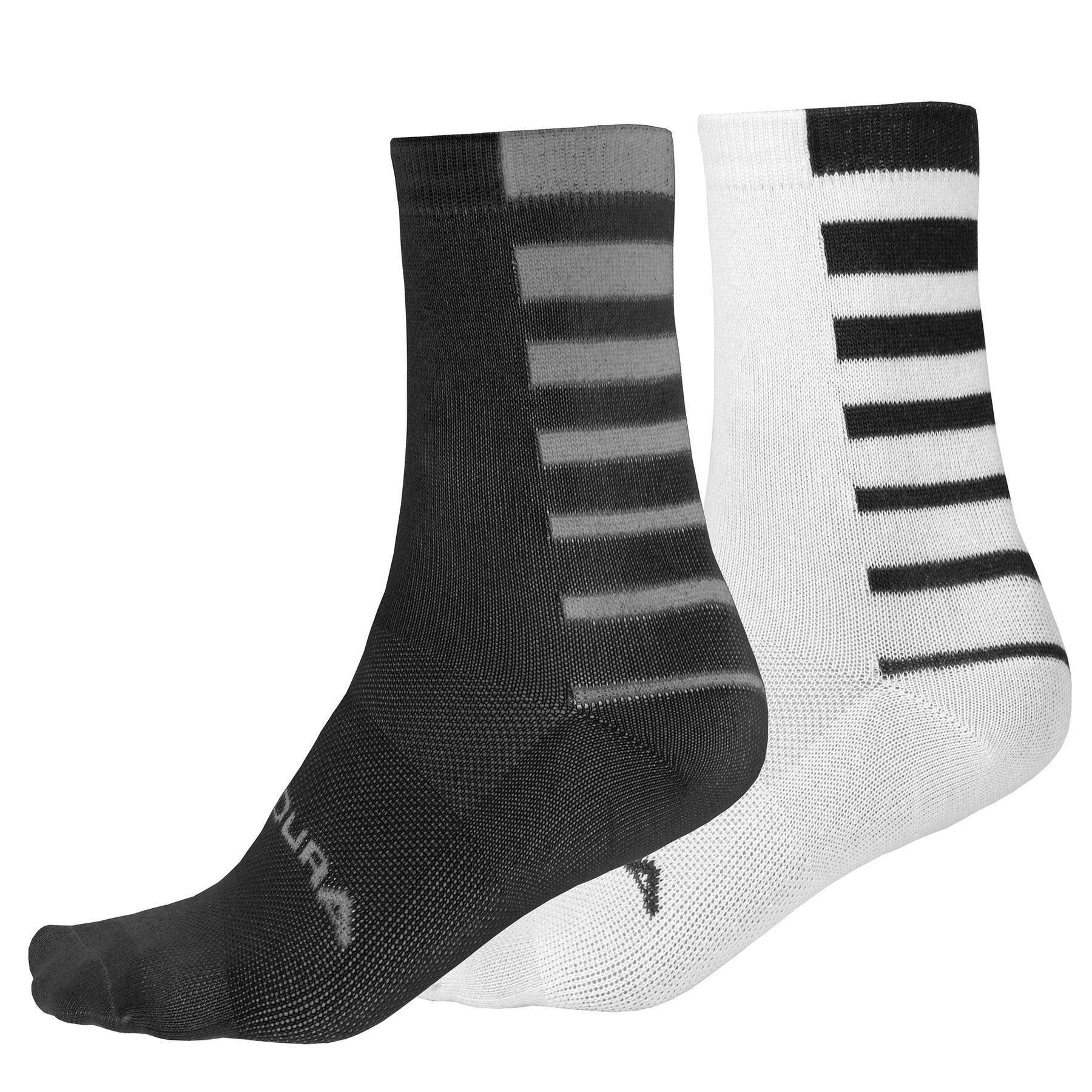 Velo Store - UK Football Socks Endura Coolmaxｮ Stripe (x2) | Extra 10% off with Subscription, Postage £16.79 to UK Fedex.