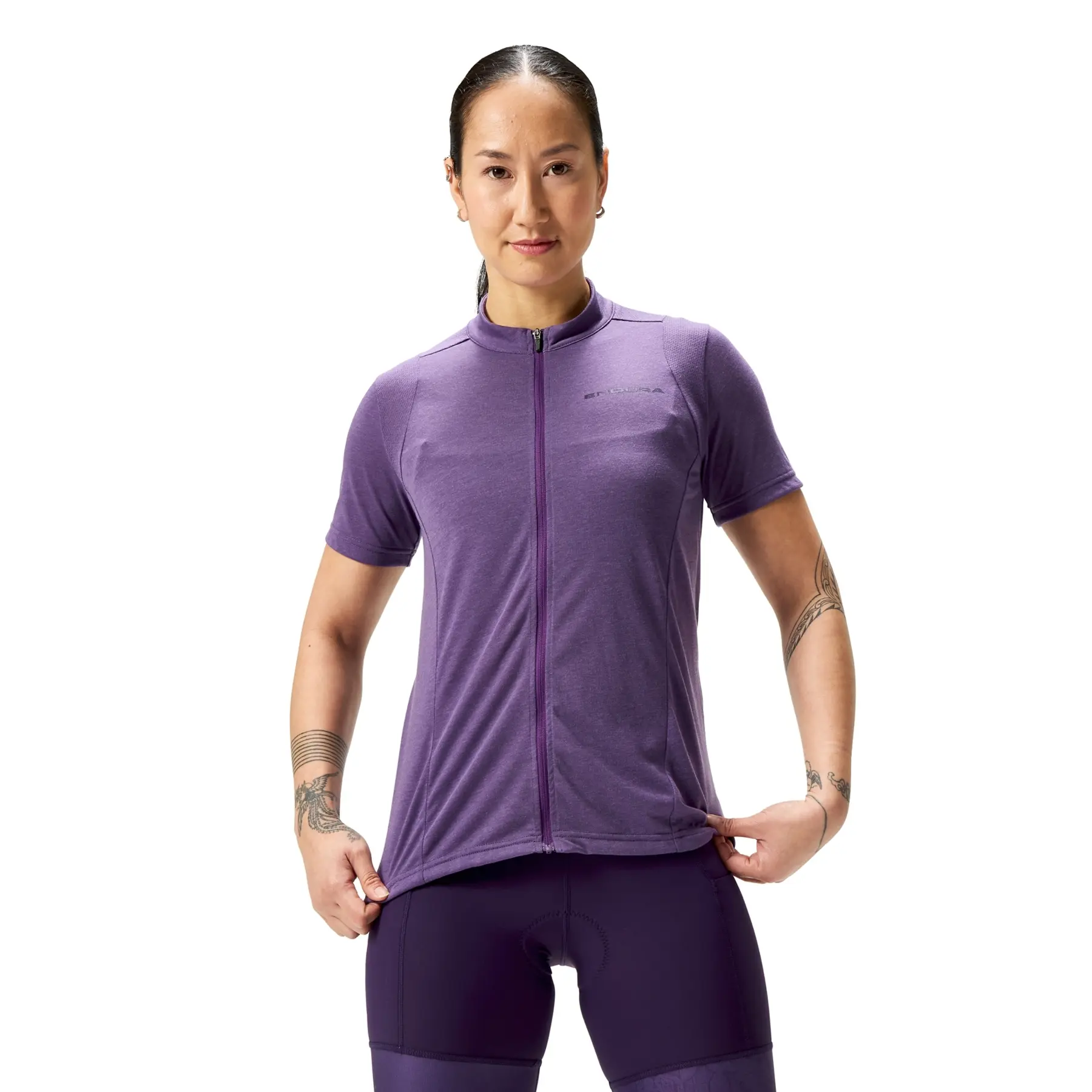 Damen-Trikot mit Reißverschluss Endura Loop Jersey