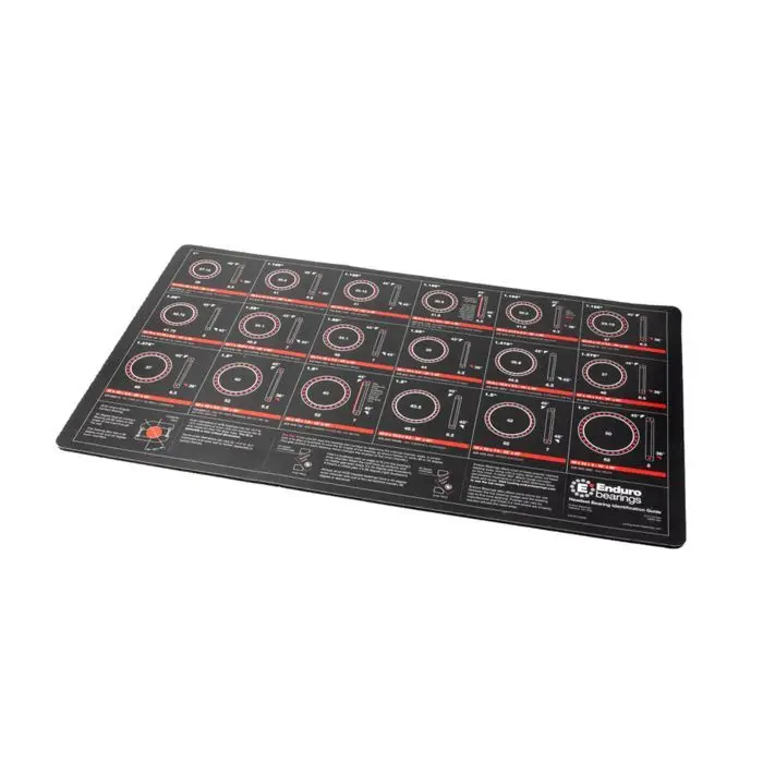 Velo Store - UK Workshop helmet bearing identification mat for mechanics Enduro Bearings | Extra 10% off with Subscription, Postage £16.79 to UK Fedex.