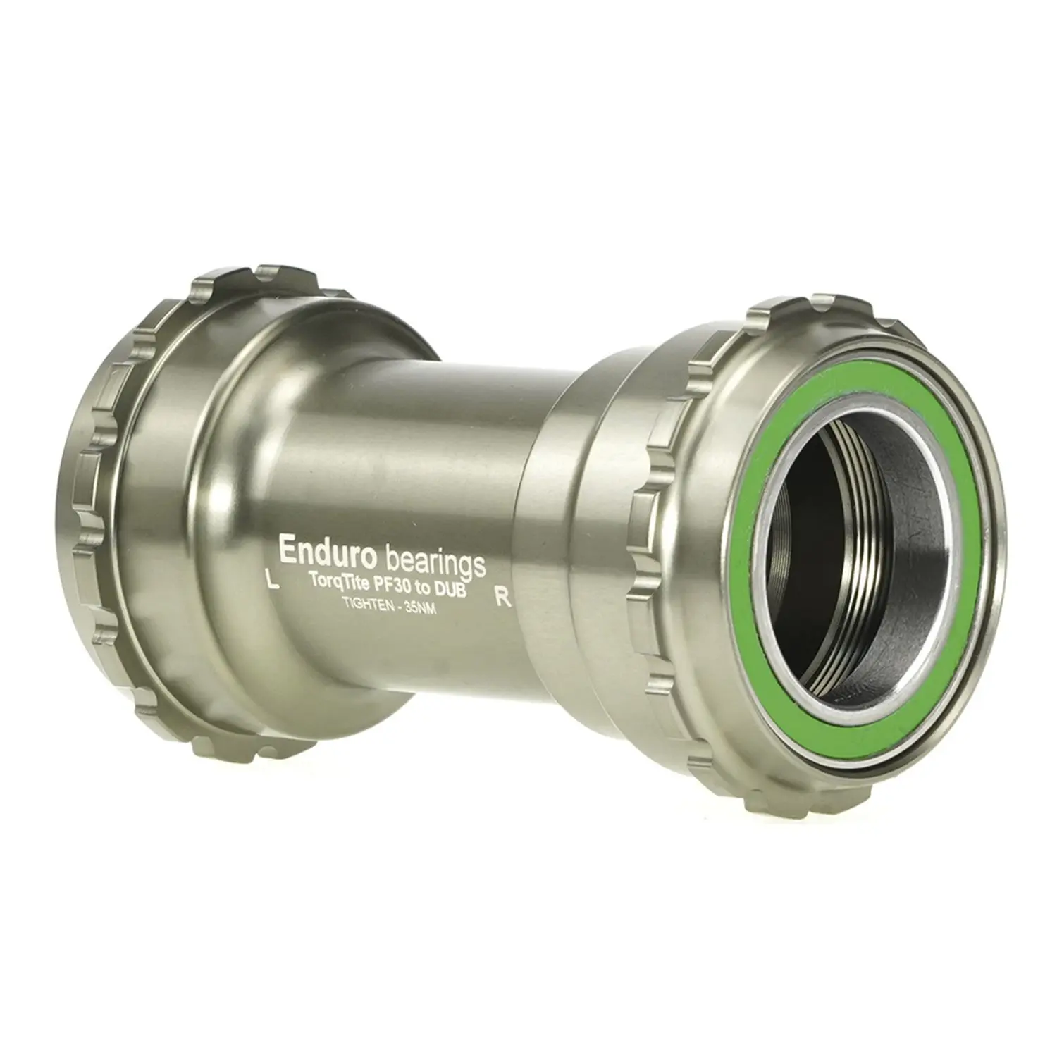 Enduro Bearings Tretlagergehäuse Enduro TorqTite PF30 DUB - SS Unisex