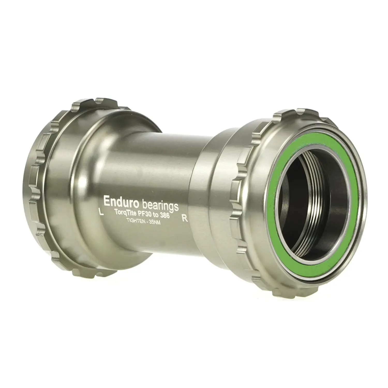 Enduro Bearings Tretlagergehäuse Enduro TorqTite PF30 BB386 - SS Unisex