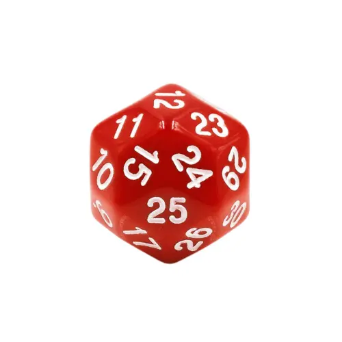 30-seitiger Spielwürfel Zählung Epic Forge