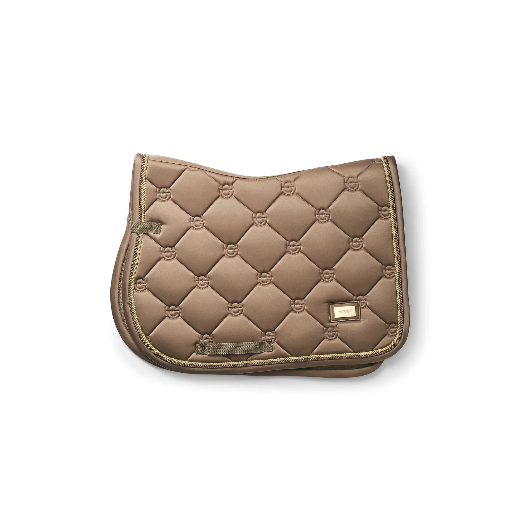 Equestrian Stockholm Beige Jumping Saddle Pad