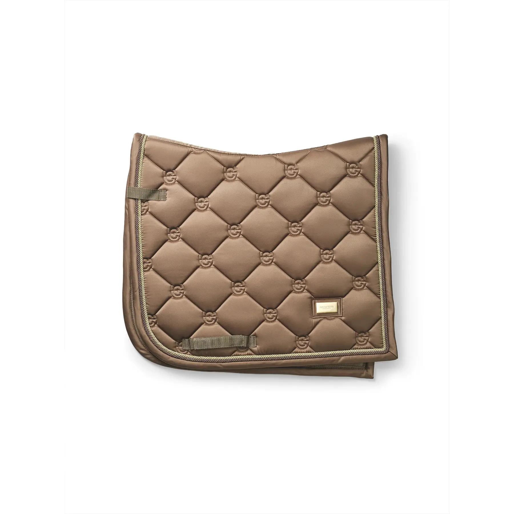 Equestrian Stockholm Marron Dressage Saddle Pad For Horses