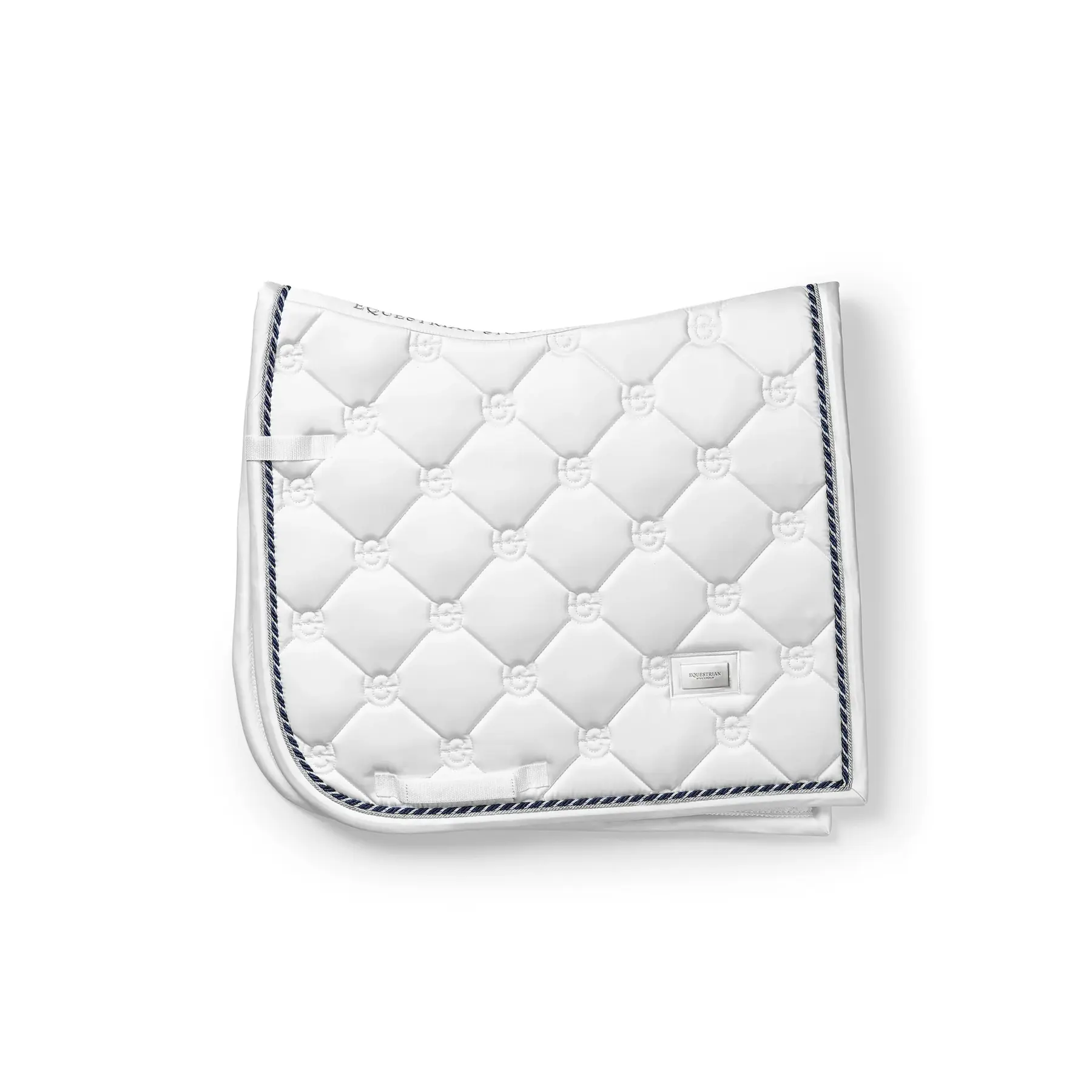 Equestrian Stockholm Blanc Dressage Saddle Pad For Horses