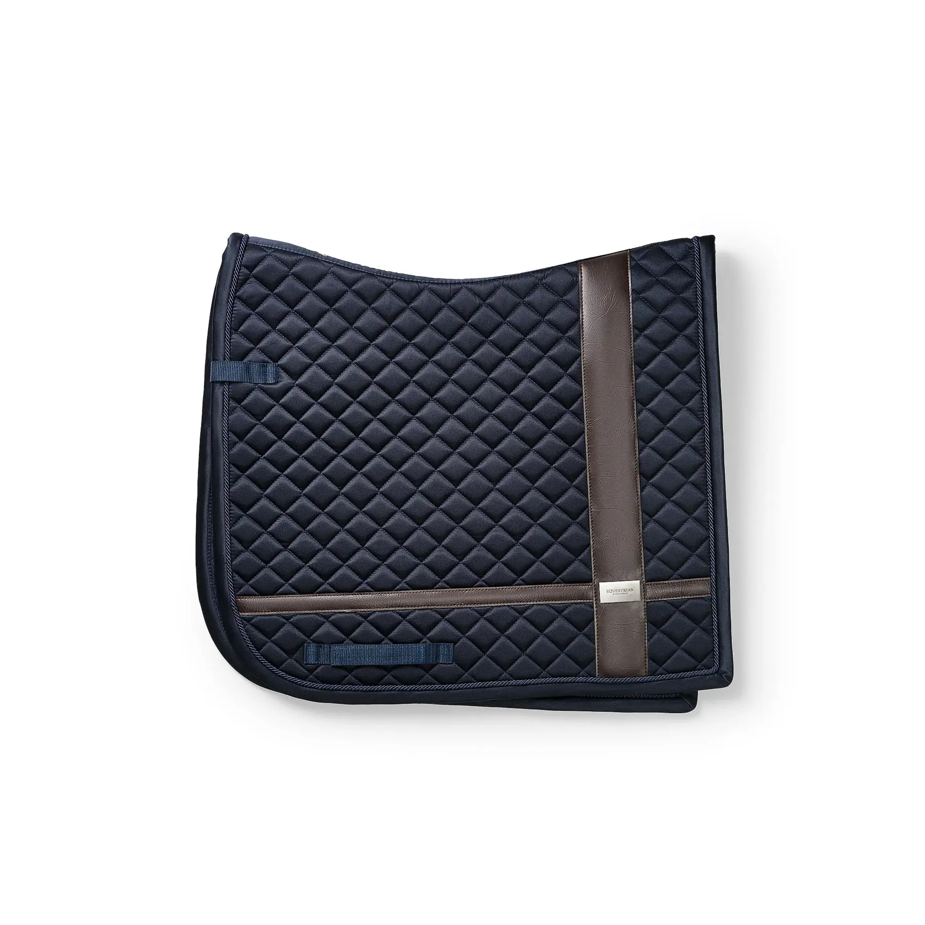 Equestrian Stockholm Bleu Dressage Saddle Pad For Horses