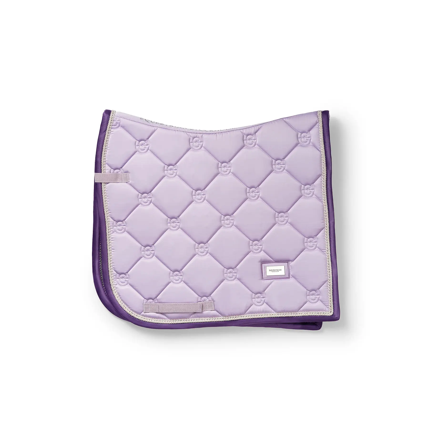 Equestrian Stockholm Violet Dressage Saddle Pad For Horses