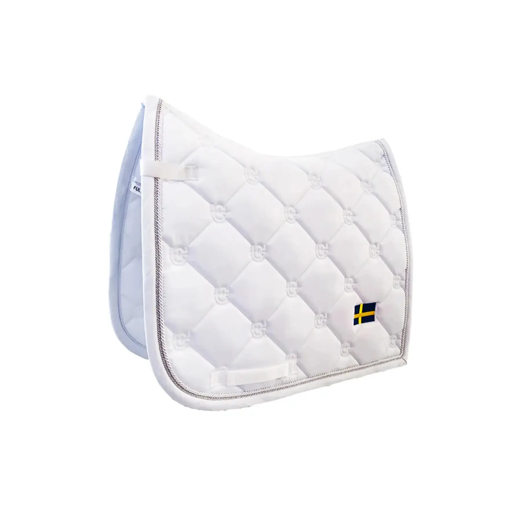 Equestrian Stockholm Blanc Dressage Saddle Pad For Horses
