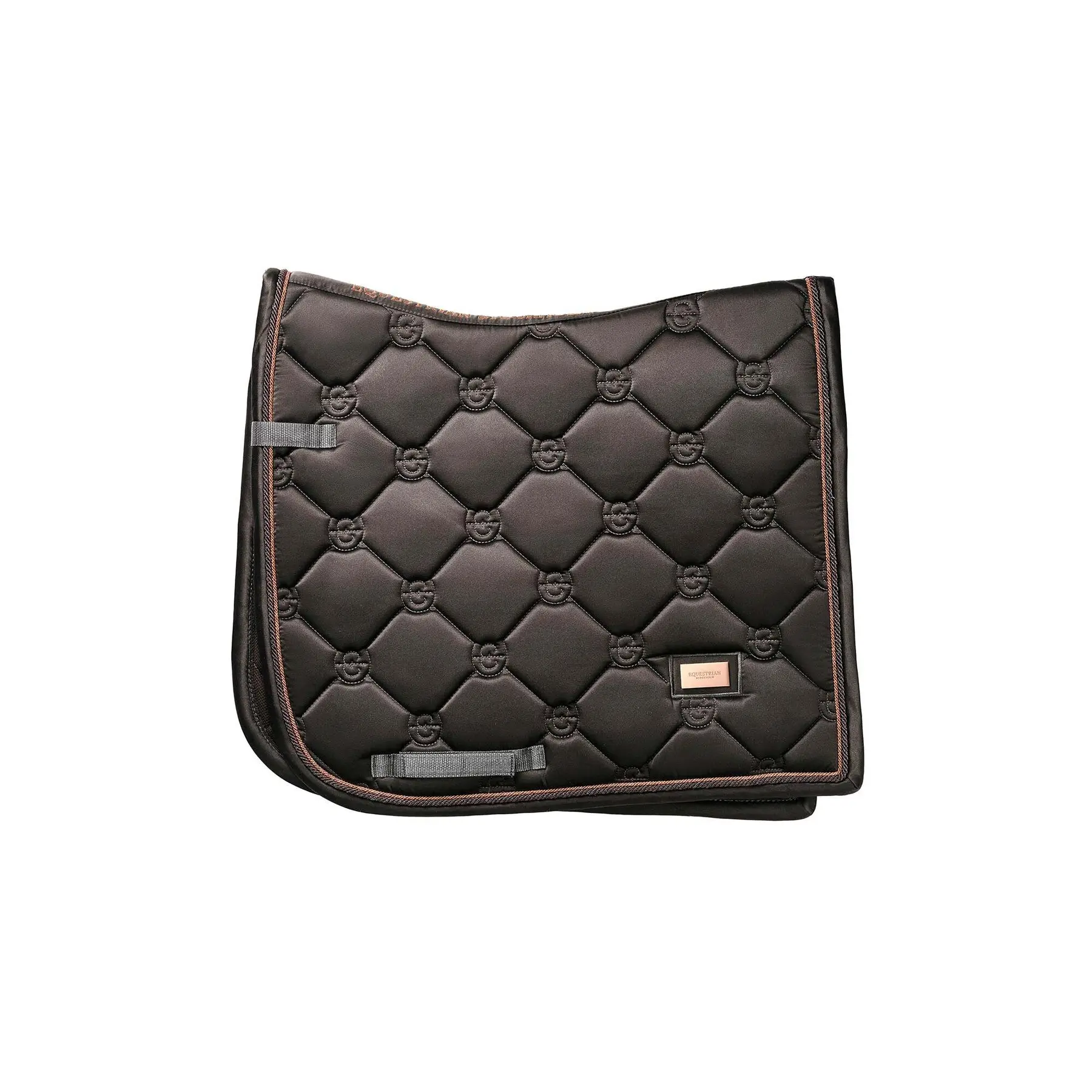 Equestrian Stockholm Marron Dressage Saddle Pad For Horses