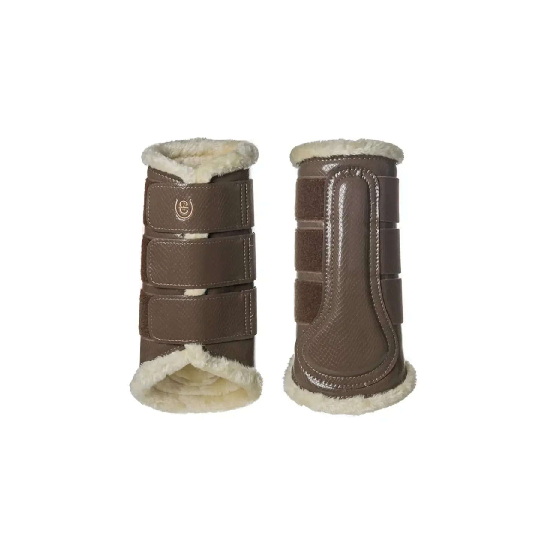 Equestrian Stockholm Marron Closed Horse Gaiters
