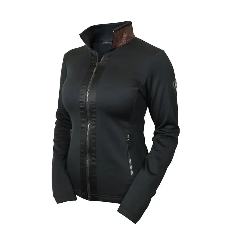 Equestrian Stockholm Women's Noir Zipped Fleece