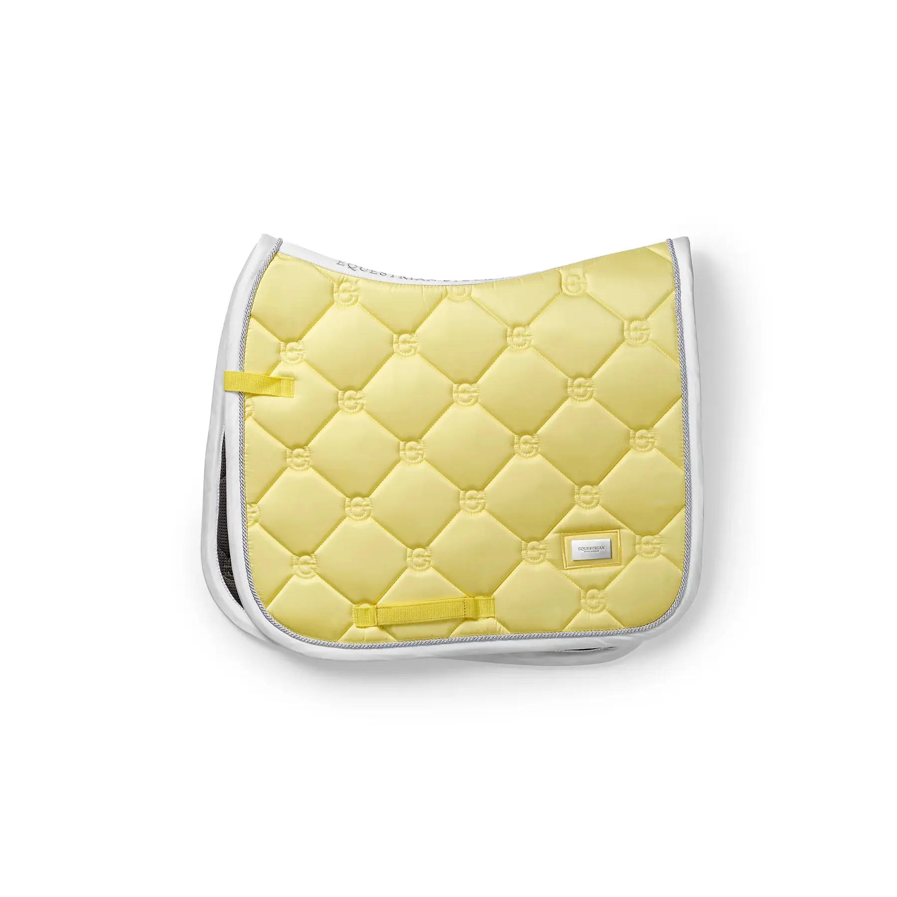 Equestrian Stockholm Jaune Dressage Saddle Pad For Horses