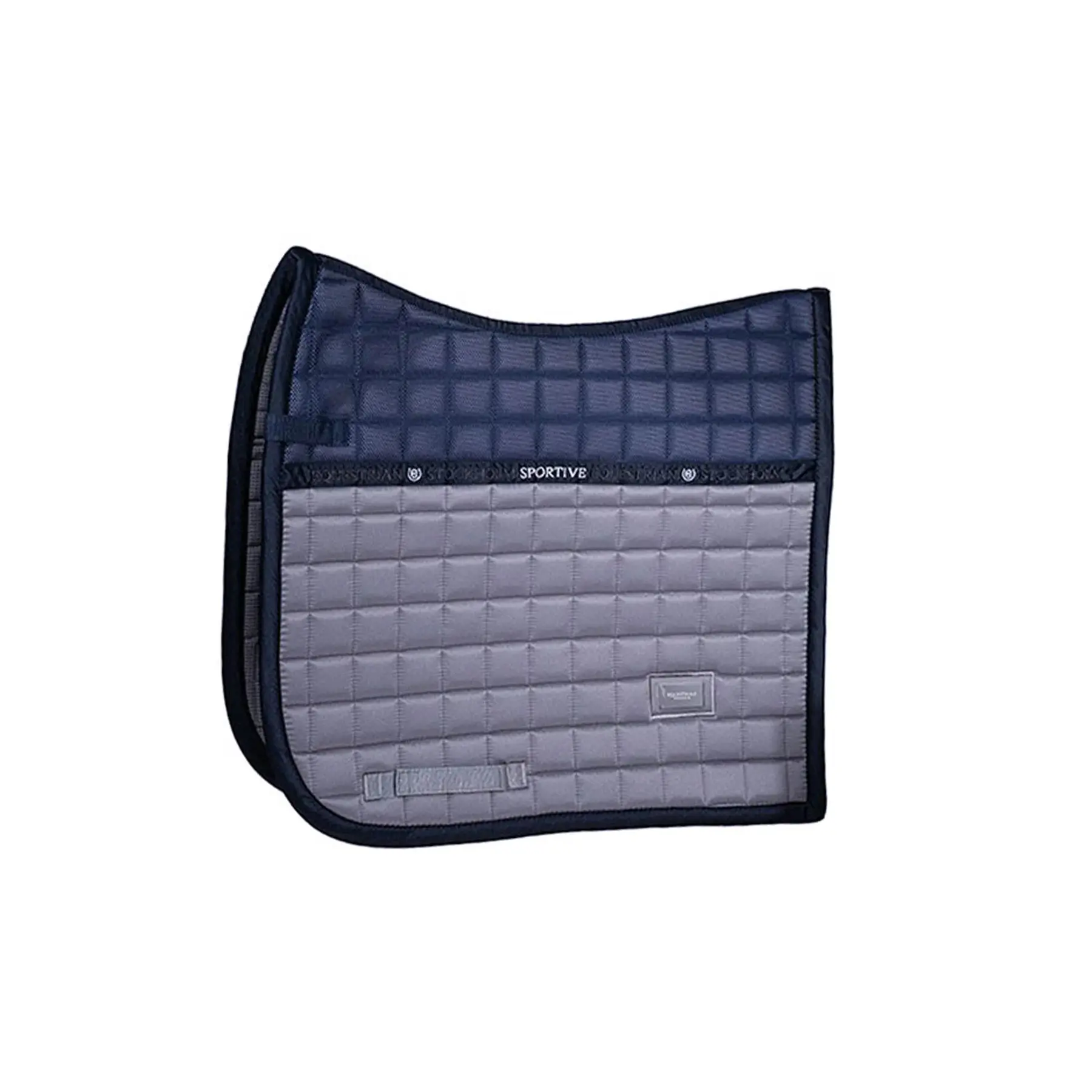 Equestrian Stockholm Bleu Dressage Saddle Pad For Horses Sportive