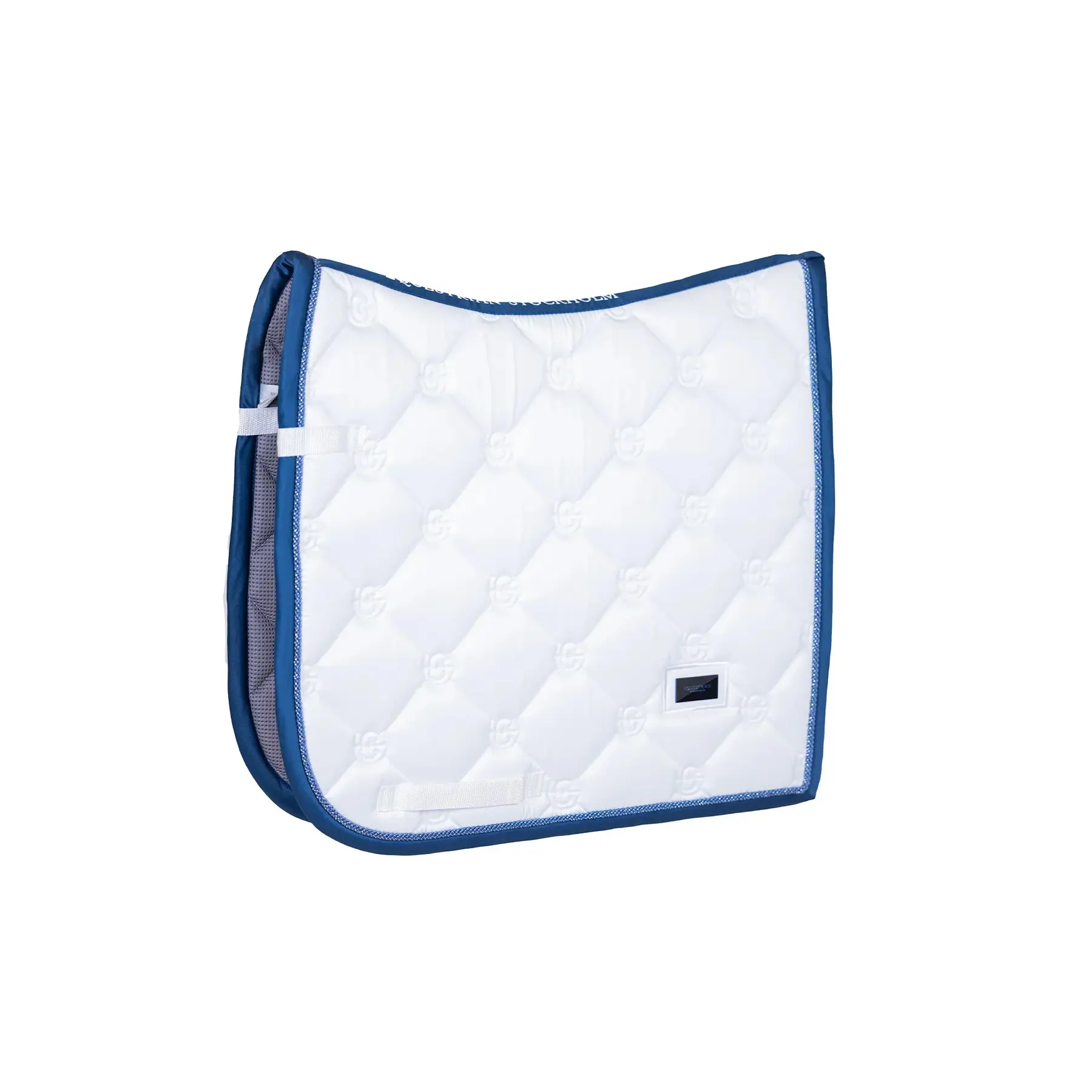 Equestrian Stockholm Blanc Dressage Saddle Pad For Horses