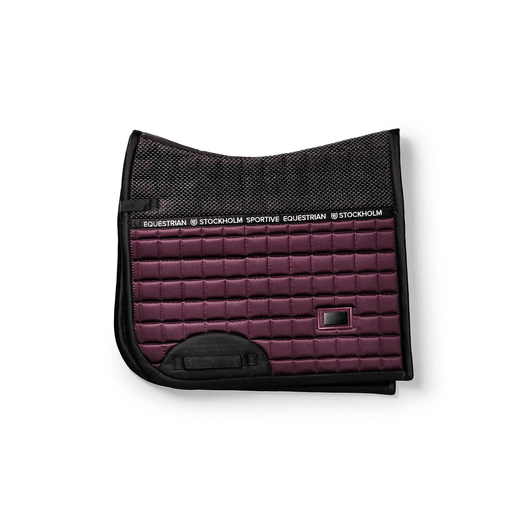 Equestrian Stockholm Violet Dressage Saddle Pad For Horses Sportive