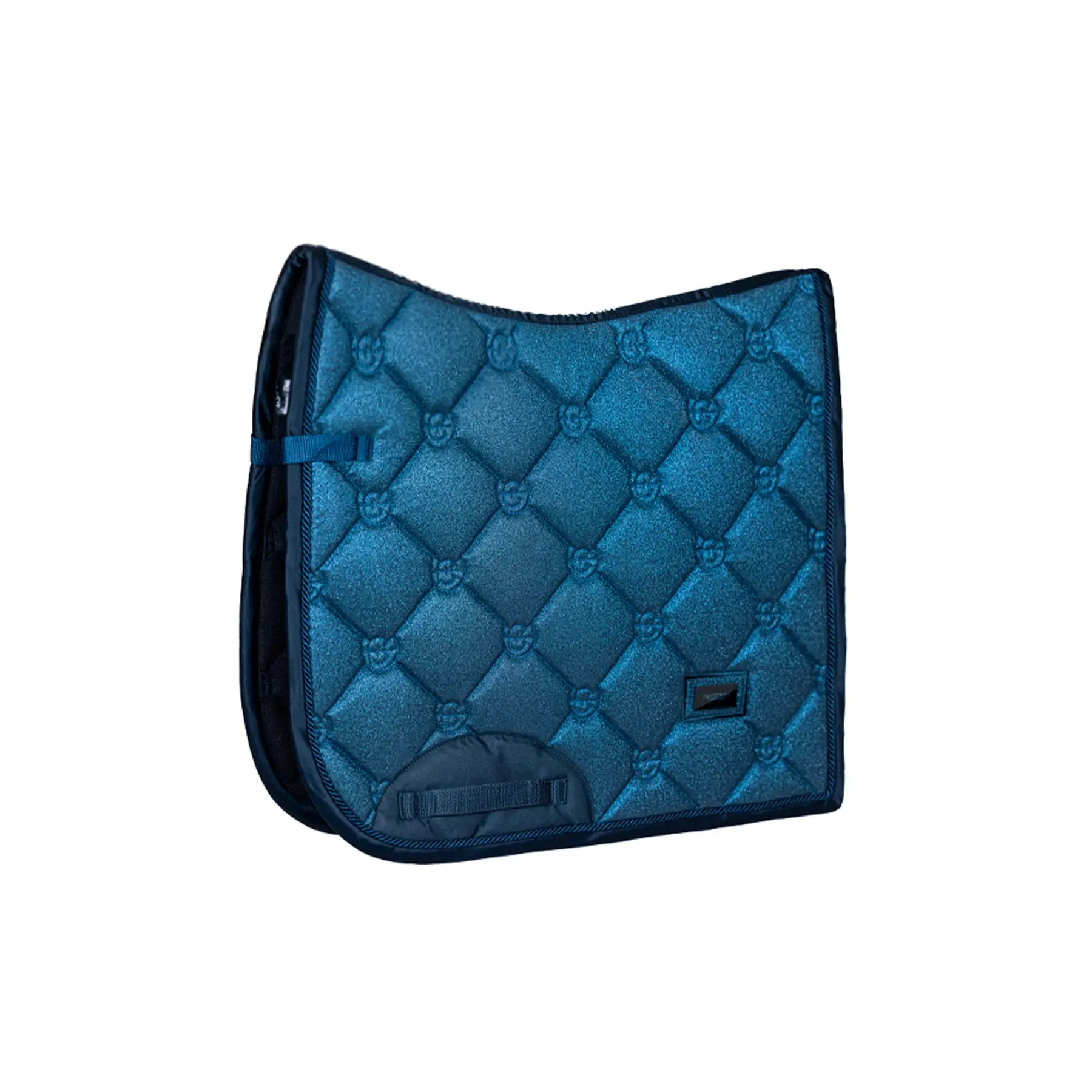 Equestrian Stockholm Bleu Dressage Saddle Pad For Horses