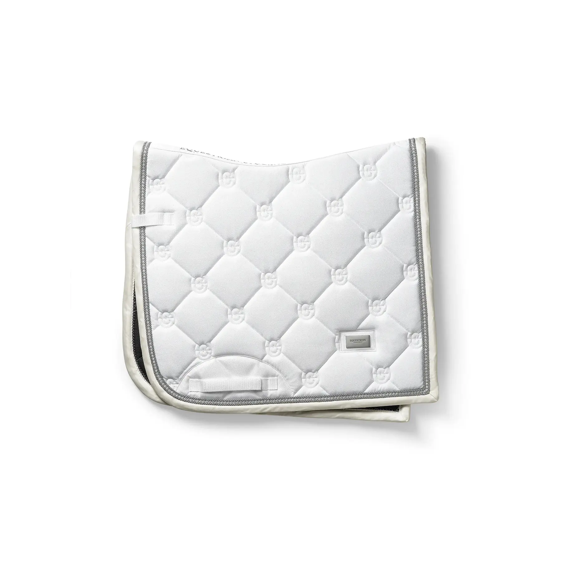 Equestrian Stockholm Blanc Dressage Saddle Pad For Horses