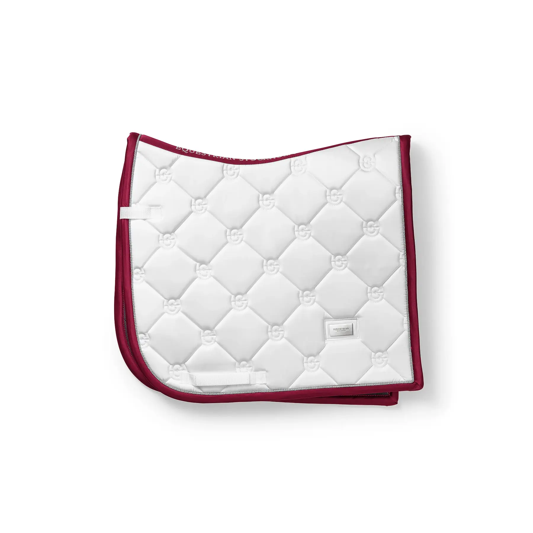 Equestrian Stockholm Blanc Dressage Saddle Pad For Horses