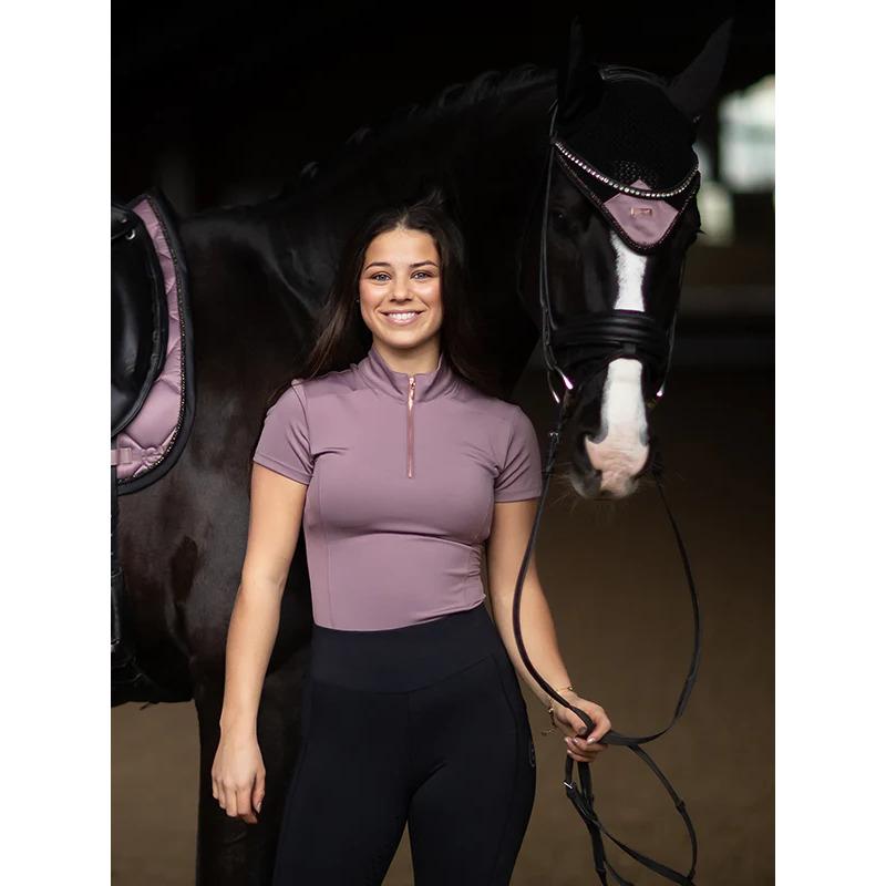 T-shirt equitazione da donna Equestrian Stockholm Illusion