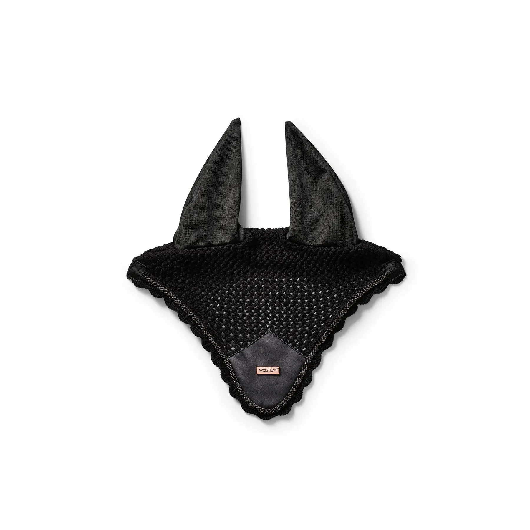 Equestrian Stockholm Noir Short Bonnet For Horses